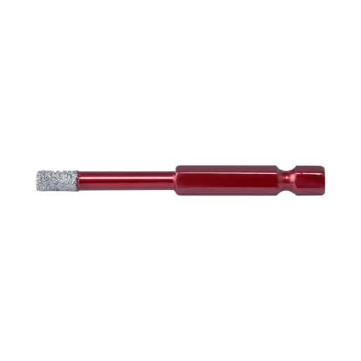 CRL 3/16" Vacuum Brazed Dry Core Drill Bit with Quick Change Shank for Efficient Drilling