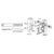 CRL DL2110 Left-Hand Aluminum Beveled Replacement Faceplate