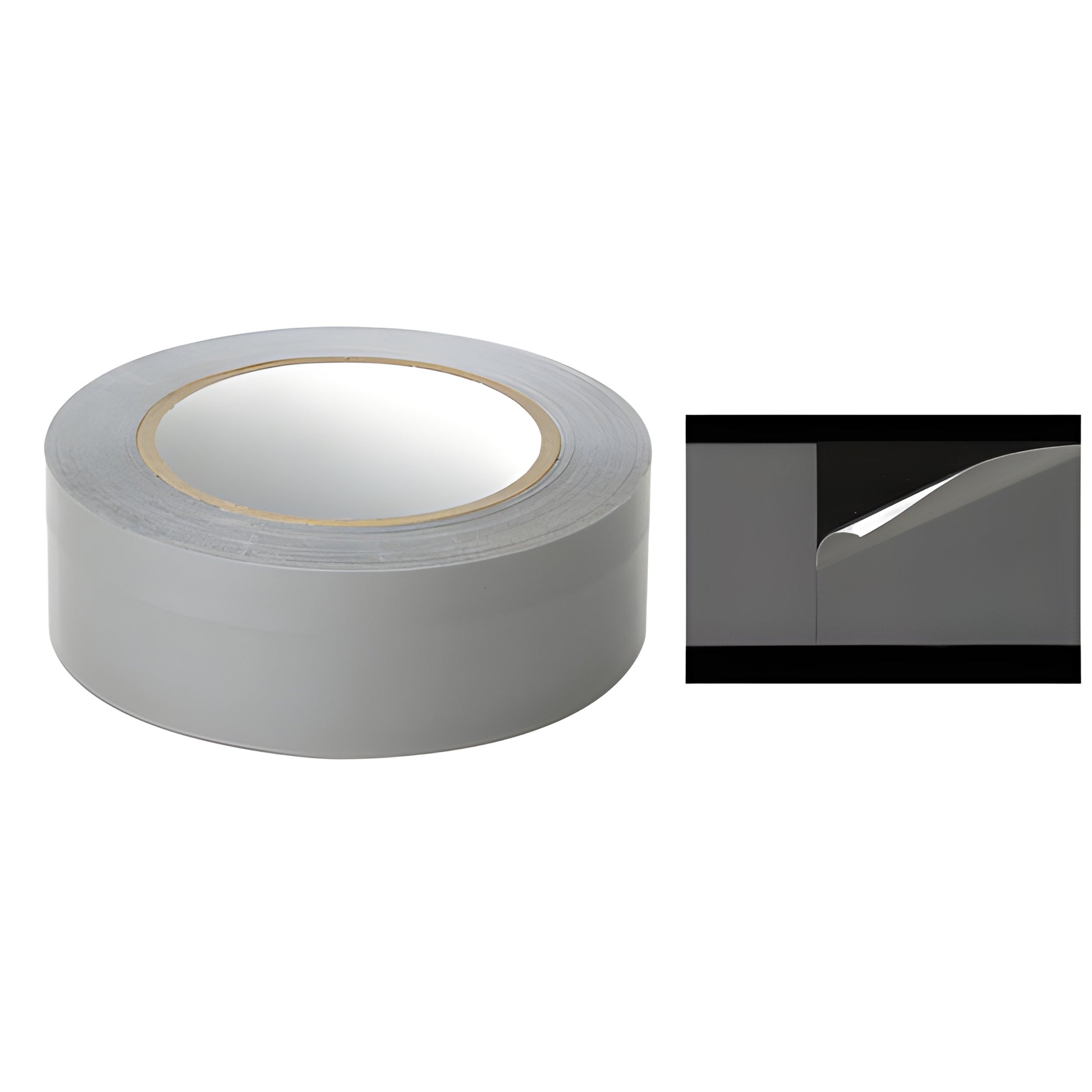 CRL Shark Tape ME4400 gray auto glass tape roll, 1.5 in x108 ft, residue-free professional-grade