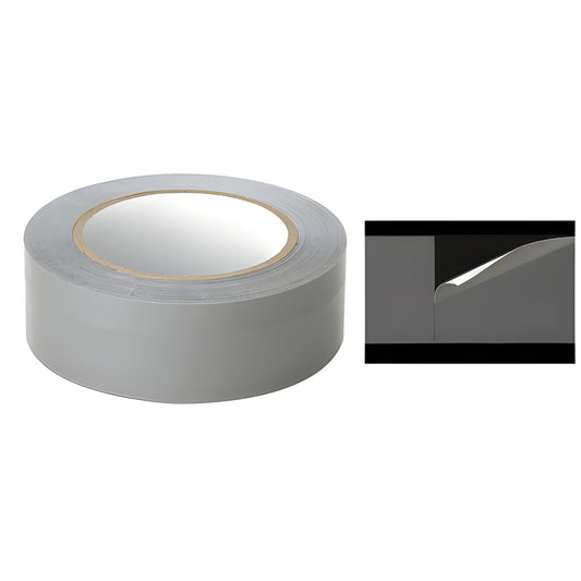 CRL Shark Tape ME4400 gray auto glass tape roll, 1.5 in x108 ft, residue-free professional-grade
