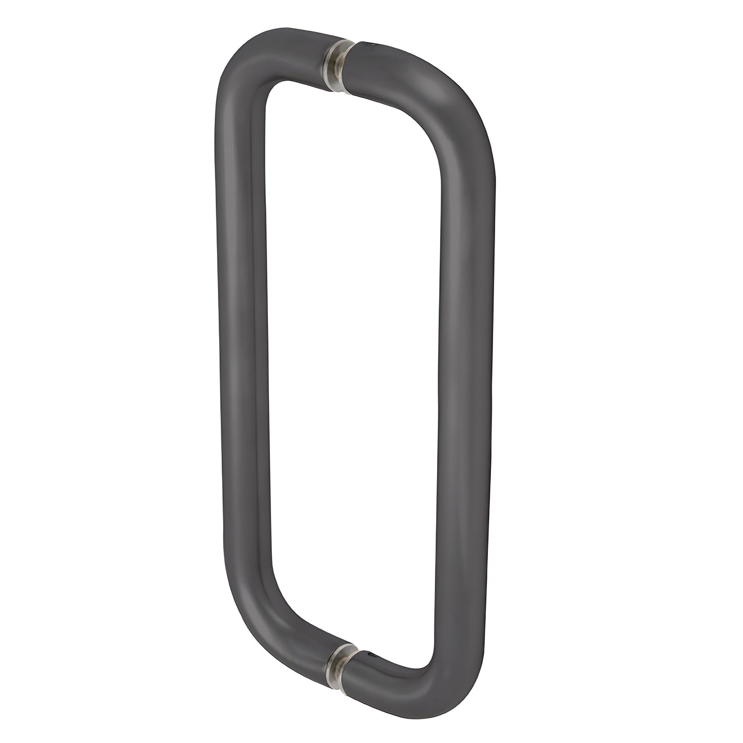 Dark bronze forged aluminum straight pull handle, 1 in dia, 10 in c-c, back-to-back set SKU M21651010B