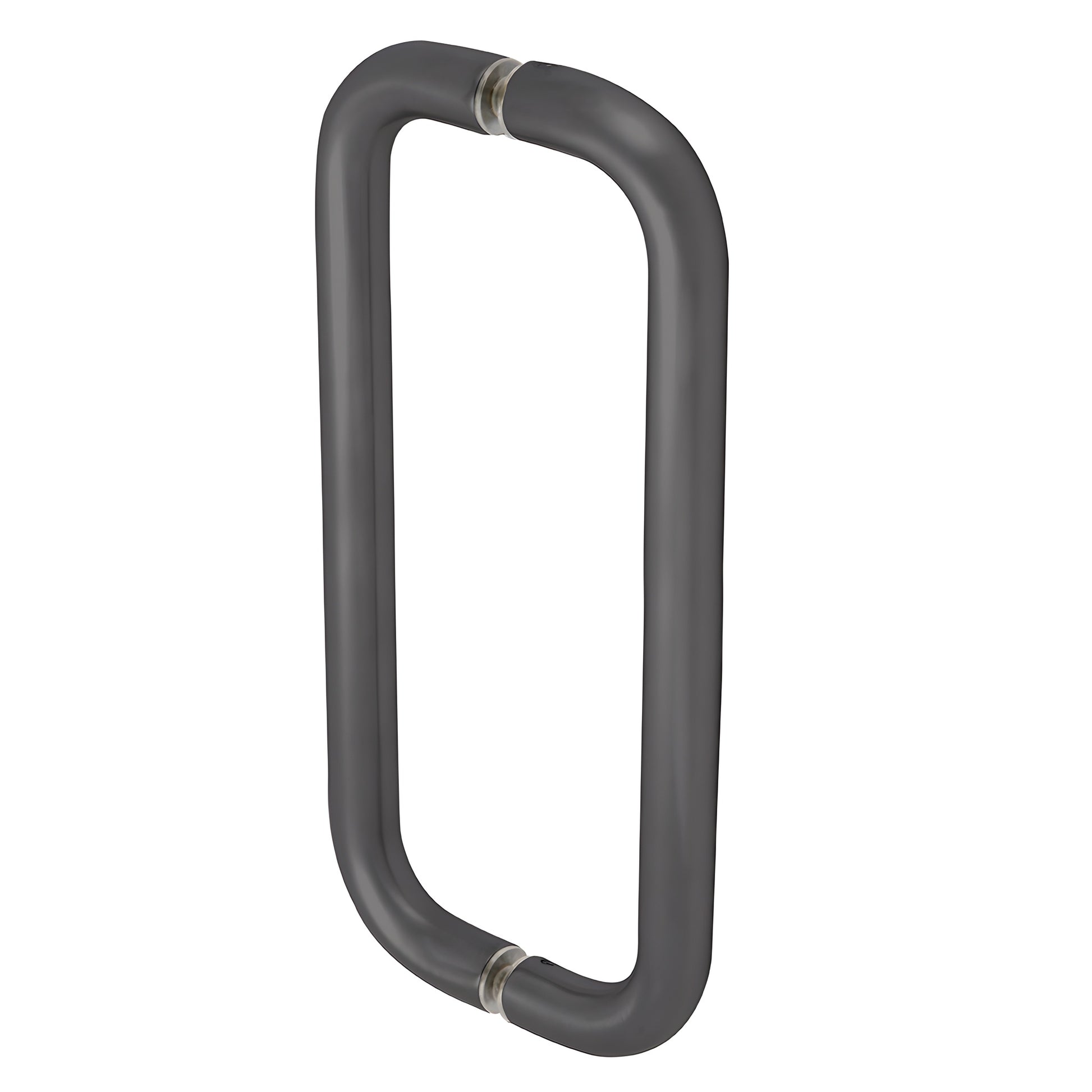 Dark bronze forged aluminum straight pull handle, 1 in dia, 10 in c-c, back-to-back set SKU M21651010B