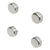 CRL Chrome Round Mirror Clip Set - Replacement Mounting Clips