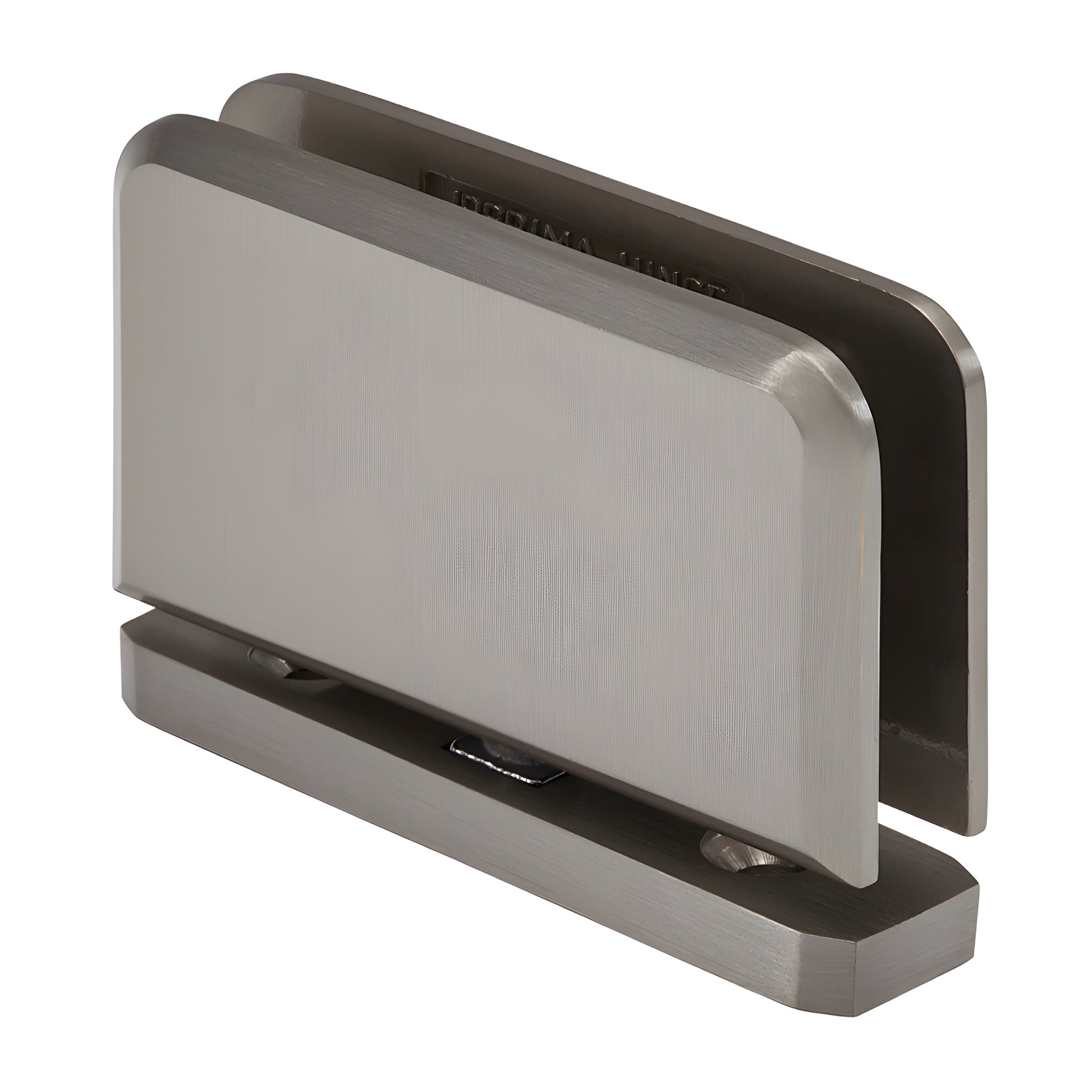 JRPPH01BN brushed nickel brass bottom-mount self-centering pivot hinge for 1/4" glass shower door