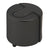 CRL Laguna Matte Black Wall & Floor Mount Auxiliary Door Stop