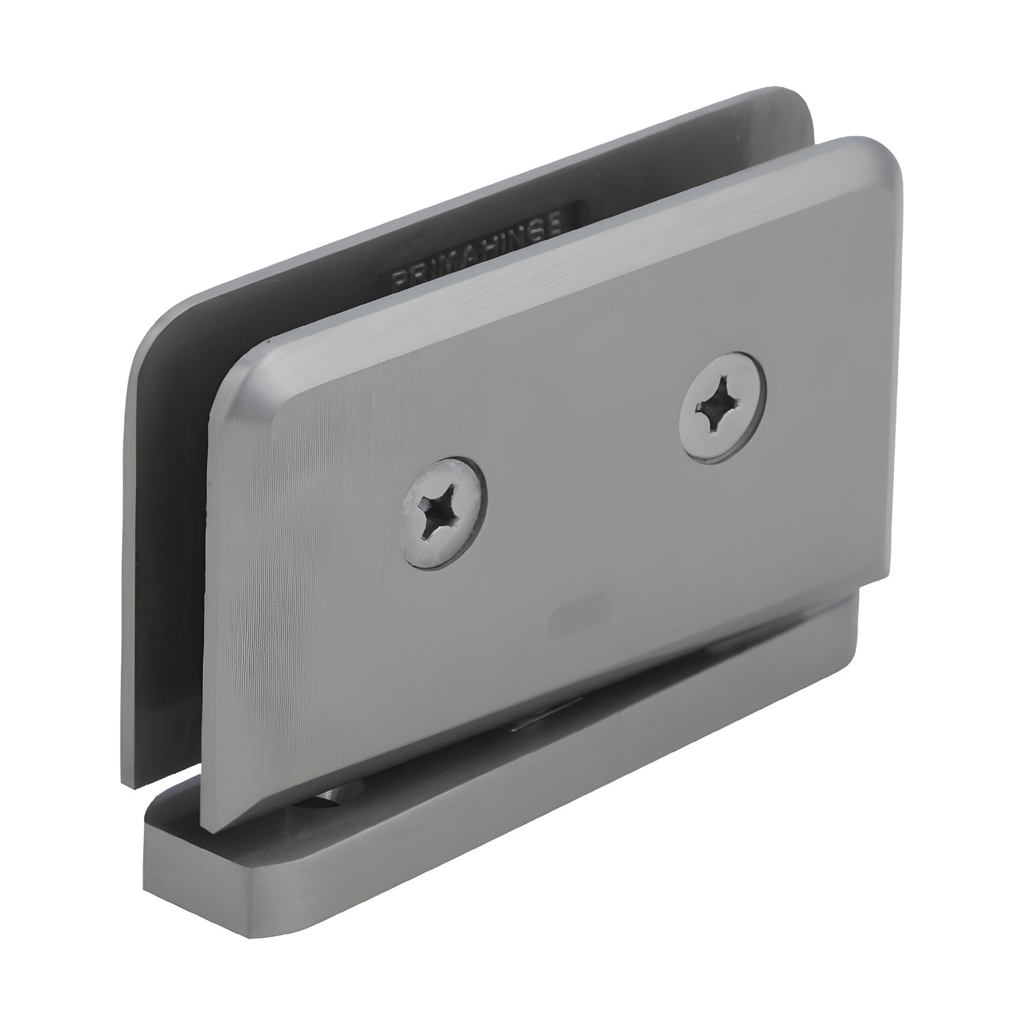 CRL Prima PPH0151BN brushed nickel 5 pre-set solid brass shower door hinge for 8-10mm glass.