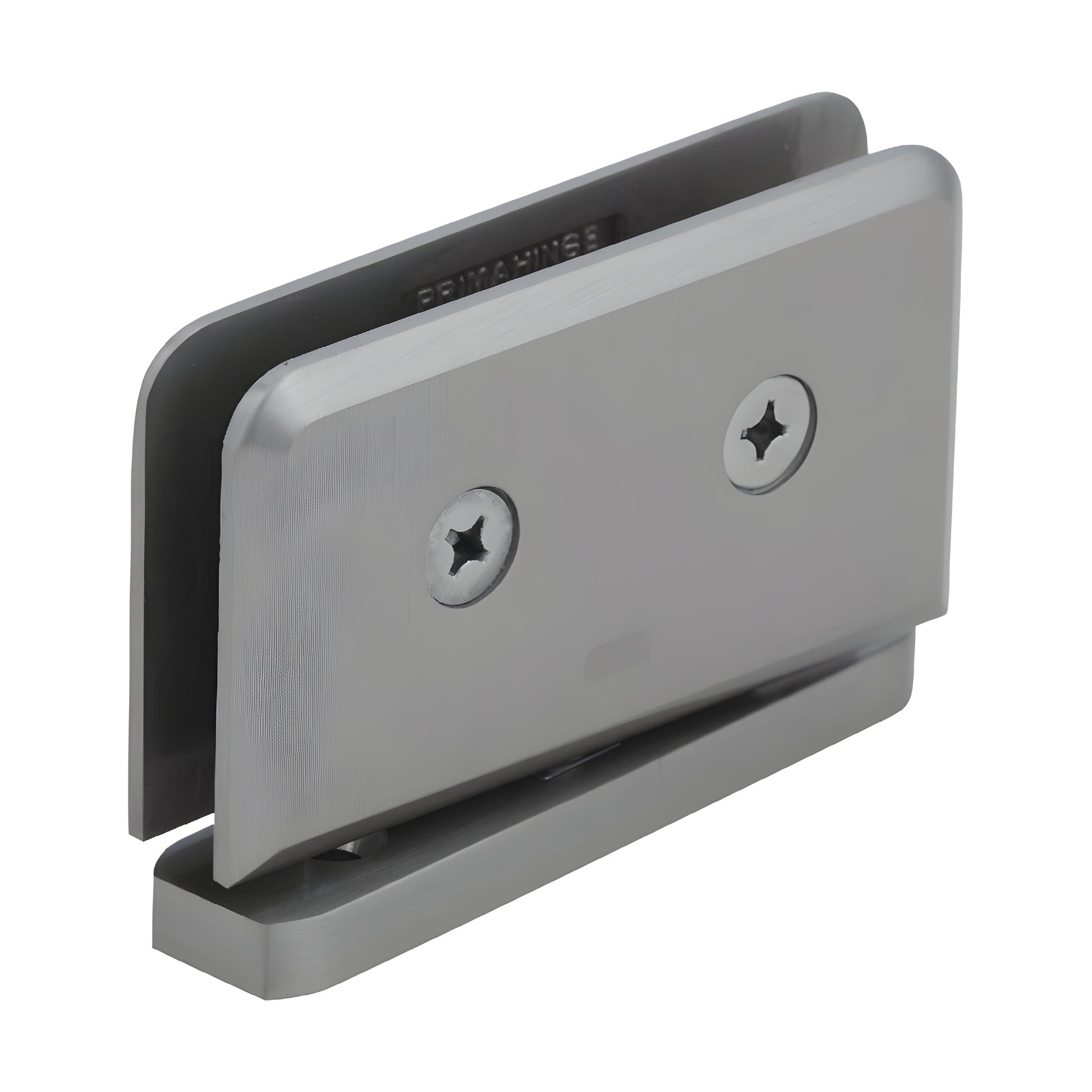 CRL Prima PPH0151BN brushed nickel 5 pre-set solid brass shower door hinge for 8-10mm glass.