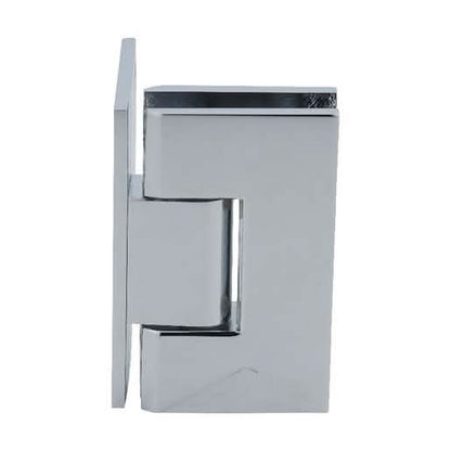 CRL Polished Chrome Vienna 044 Series 5° Wall Mount Offset Hinge with Back Plate