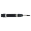 CRL G78 automatic center punch, knurled steel body with hardened 5/8 in (16 mm) steel point, adjustable spring tension
