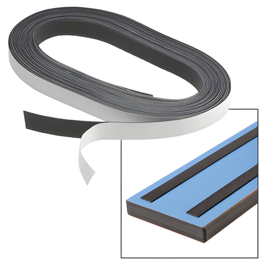 CRL Grip Strip Tape GG1225 - black self-adhesive 1/2" x 25' roll for straightedge glass cutting, on release liner