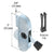 CRL 3/8 in Internal Lock for Glass Doors