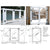 CRL Sky White AWS Custom Gate System - DIY Gate Kit