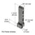 CRL 1/2" Nylon Sliding Window Roller Replacement for Premiere Windows