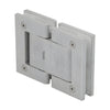 H8215BTSA satin anodized aluminum oil-dynamic full back-plate glass-to-glass hinge for 8-14mm frameless doors