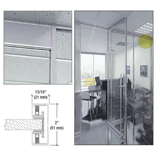 CRL-U.S. Aluminum Narrow Jamb Satin Anodized, 120" - Durable, Stylish, High-Quality Finish
