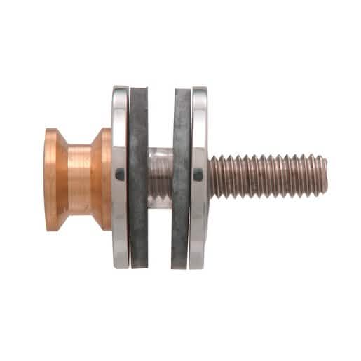 CRL Polished Stainless Replacement Washer Set for Solid Pull Handle - Durable & Stylish