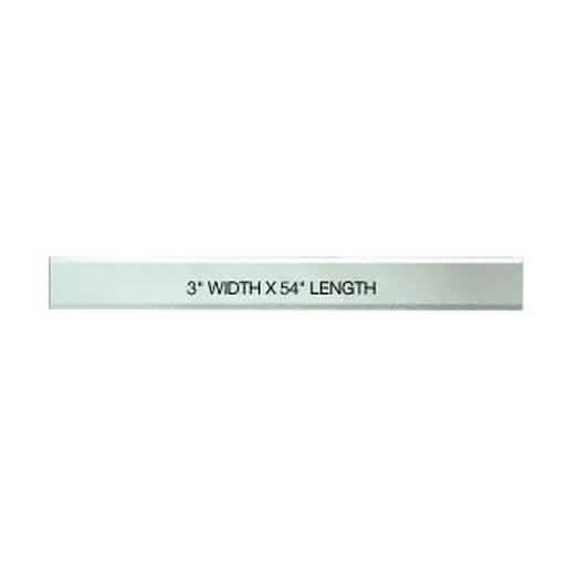 CRL Clear Mirror Glass Strip, 3"x54", beveled edges, perfect for elegant home decor.