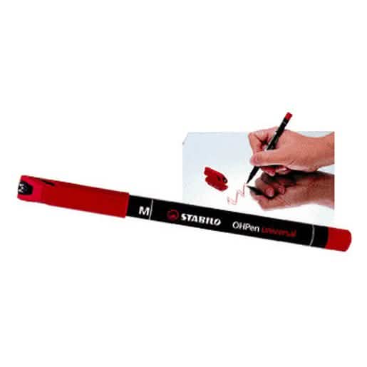CRL Red Stabilo Marking Pen - Durable, precise, and ideal for professional use.