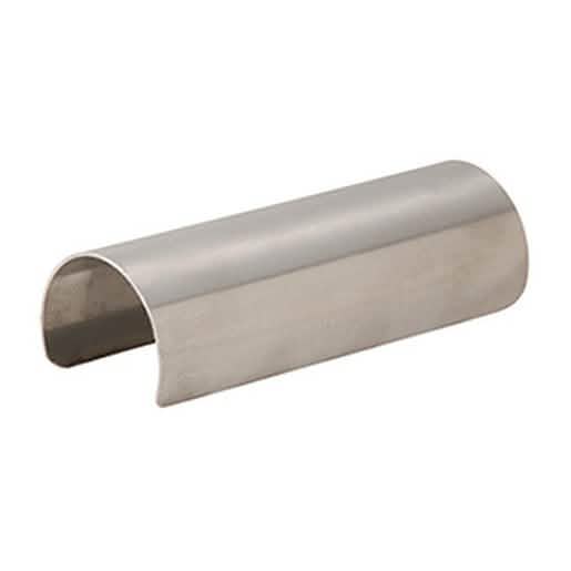 CRL 316 Stainless Steel Connector Sleeve for 1-7/8" Cap Rails - Durable, Sleek Design