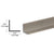 CRL 1/2 in Brushed Nickel Aluminum Angle Extrusion