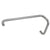CRL Brushed Nickel 8 in Pull & 18 in Towel Bar BM - No Metal Washers