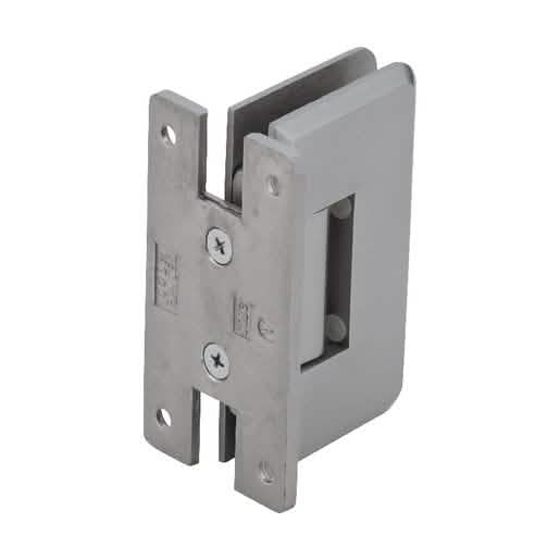 Brushed Nickel Cologne 537 Series Wall Mount 'H' Back Plate - 5 Degree Pre-Set Angle