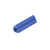 CRL 1" Blue Plastic Wall Screw Anchors for 5/16" Holes