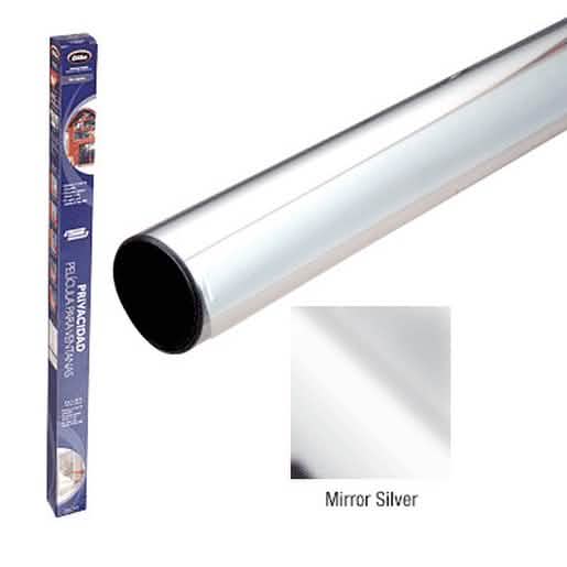 CRL Silver 36"x100' Reflective Mirror Window Film for privacy and UV protection.