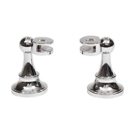 Elegant CRL Chrome Victorian Mirror Pivot for stylish and secure mirror installation.