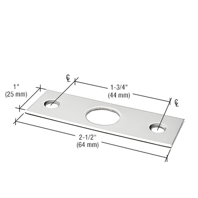 CRL Polished Stainless Strike Plate