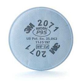 3M 2071 Respirator Prefilters, P95- 1 Pair