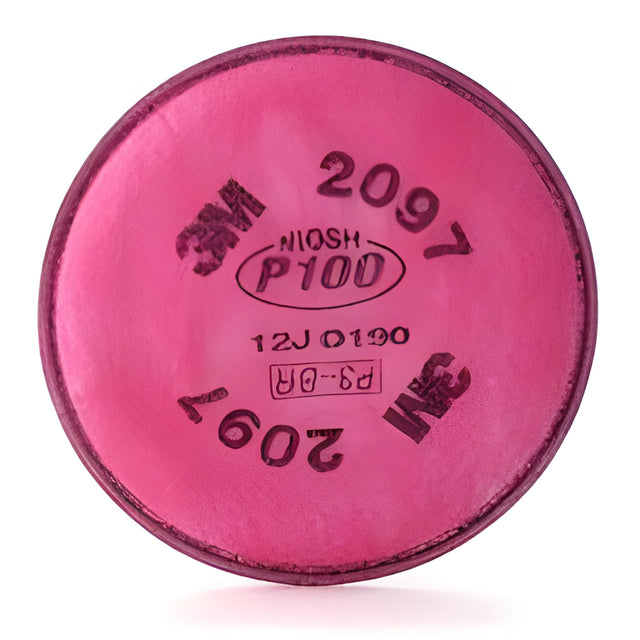 3M 2097 Series Respirator Prefilters, P100 – Pair
