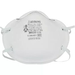 3M 8200 N95 Particulate Respirator- 20 / Box