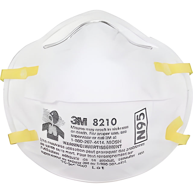 3M 8210 Dust Mask, Standard – 20/Box