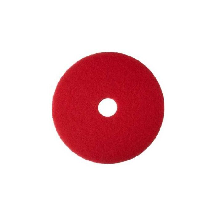 3M Floor Pad for Buffing, Red, 17"- 5 / Case
