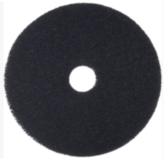 3M Floor Pad for Stripping, Black, 14"- 5 / Case