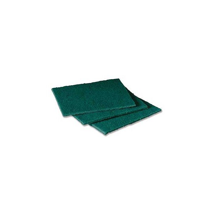 3M H-97 Scotch-Brite Hand Pads, Scrubbing, 6" W x 9" L - 100/Case