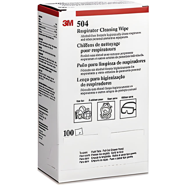 3M Respirator Wipes – 100/Box