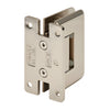 CRL Polished Nickel Pinnacle 337 Series Adjustable Wall Mount 'H' Back Plate Hinge