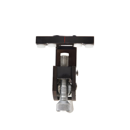 CRL TP7020 heavy glass breaking pliers - black head with silver knurled handles, for scoring up to 1" (25 mm) glass.