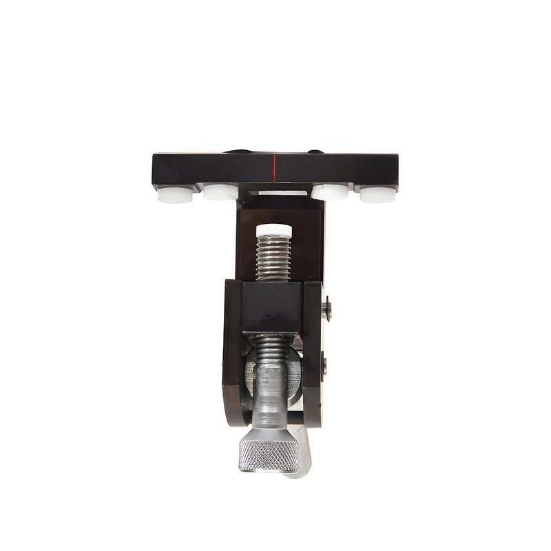 CRL TP7020 heavy glass breaking pliers - black head with silver knurled handles, for scoring up to 1" (25 mm) glass.