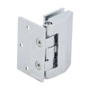 Rear view of the Regal 037 series hinge showing the mounting plate with screw holes and branding.