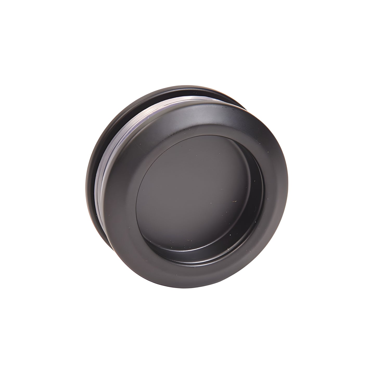 TFN78MBL matte-black concealed frameless sliding shower system with top rail, glass door in modern green-tiled bathroom.