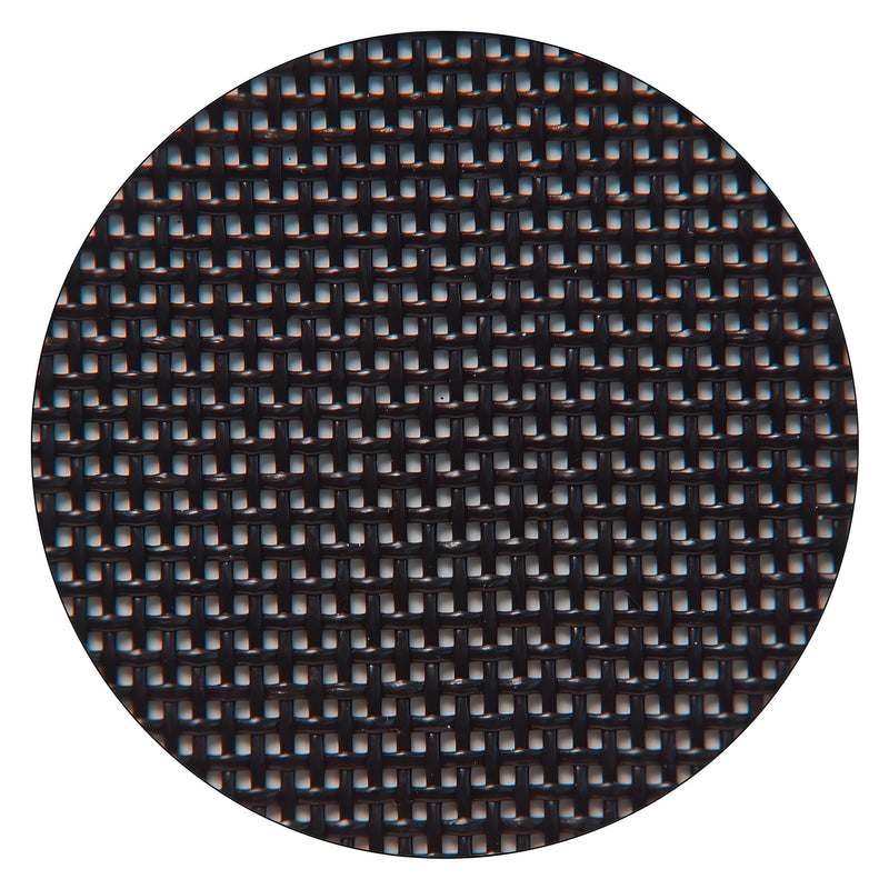 Black vinyl-coated polyester solar screen mesh roll SSW60BL, 60in x100ft, 17x14 weave