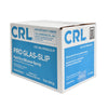 A cardboard shipping case containing 12 units of CRL PRO Glas-Slip dry silicone spray.