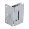 The back plate of the Geneva 044 series hinge showing the mounting holes and branding.