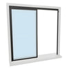 The CRL Florence OX pass-thru assembly shown with the sliding panel fully open.