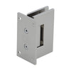 The back plate of the Geneva 037 series wall mount hinge showing mounting screw holes.