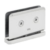The back of the Prima 01 series hinge showing the mounting screws and CRL branding.