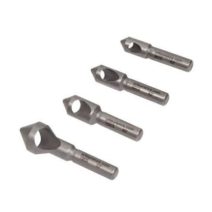 CRL 4 Piece Countersink Set for No. 6-16 Screws - Precision Drilling Tool Kit